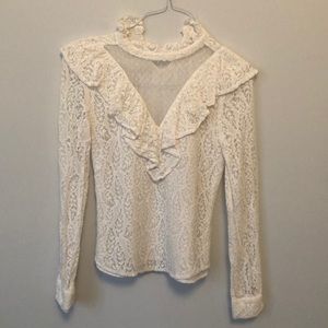 EMBOSSED BLOUSE